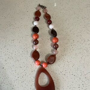 Elegant Multi-Color Beaded Necklace